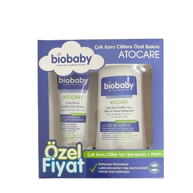 Oil - Based Hydrating Wash & Moisturizing Cream - Dry Skin Care Set - TryAladdin