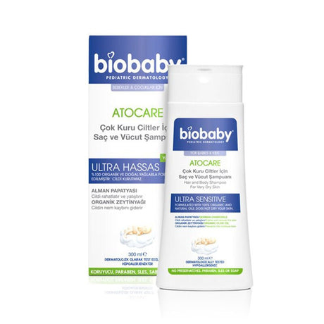 Olive & Chamomile Baby Shampoo & Bath Foam - Gentle Cleansing for Dry Skin - TryAladdin