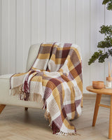 Premium-Decorative-Multicolor-Olive-Pattern-Sofa-Throw-Blanket
