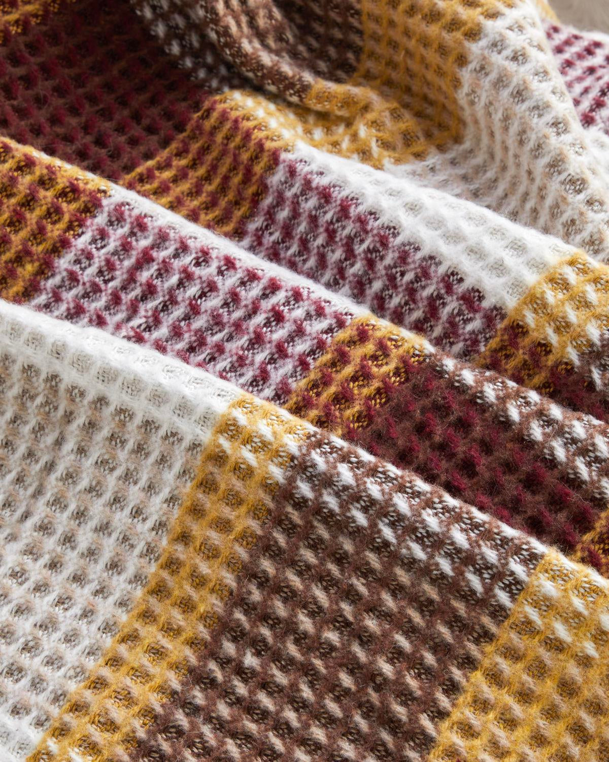 Premium Decorative Multicolor Olive Pattern Sofa Throw Blanket