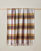 Premium Decorative Multicolor Olive Pattern Sofa Throw Blanket
