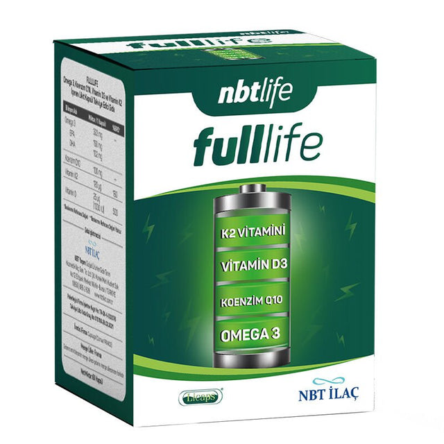 Omega - 3 D3 K2 CoQ10 - Advanced Daily Wellness Supplement - TryAladdin