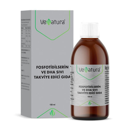 Omega - 3 DHA Fish Oil & Phosphatidylserine - Brain & Wellness Liquid - TryAladdin