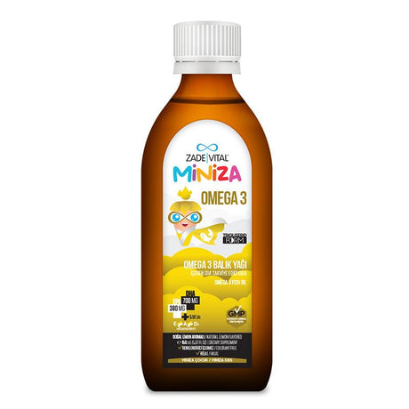 Omega - 3 Fish Oil - Brain & Development Liquid Supplement - TryAladdin