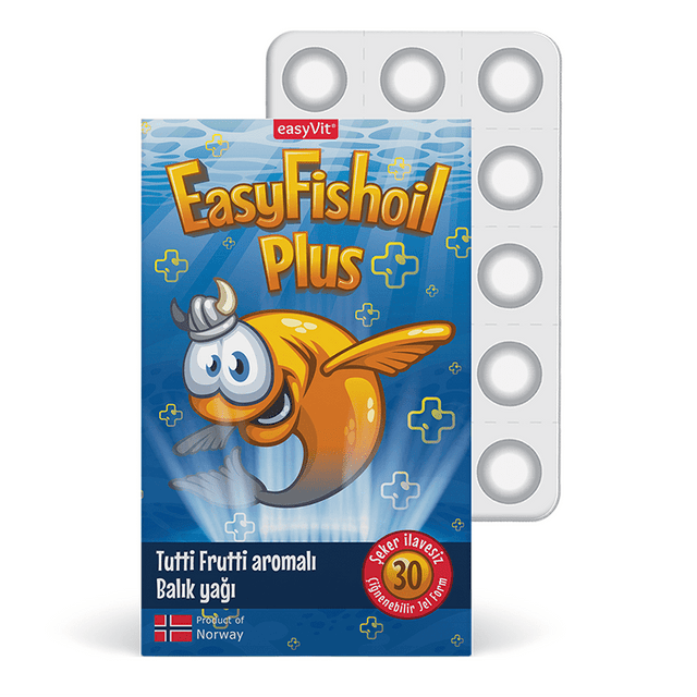 Omega - 3 Fish Oil - Brain & Heart Support Chewable Gel - TryAladdin