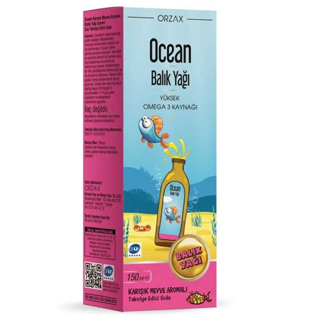 Omega - 3 Fish Oil - Children's Health Support Syrup - TryAladdin