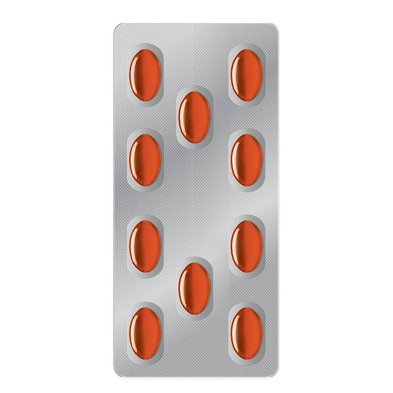 Omega - 3 Fish Oil + CoQ10 - Cardiovascular & General Wellness Softgels - TryAladdin