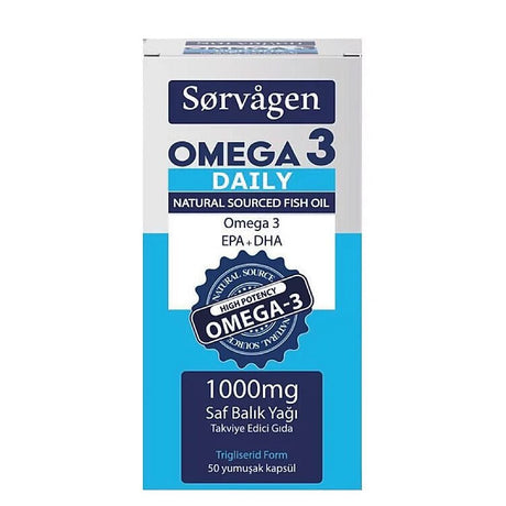 Omega 3 Fish Oil - Daily Essential Fatty Acids Triglyceride Softgels - TryAladdin
