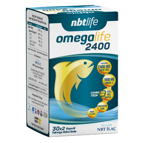 Omega - 3 Fish Oil - High EPA & DHA Triglyceride Form Capsules - TryAladdin