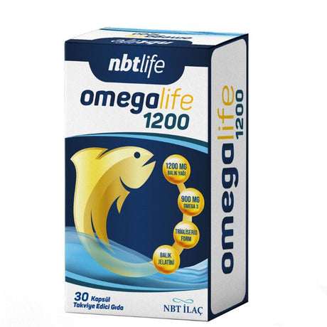 Omega 3 Fish Oil - High Potency EPA & DHA Triglyceride Capsules - TryAladdin
