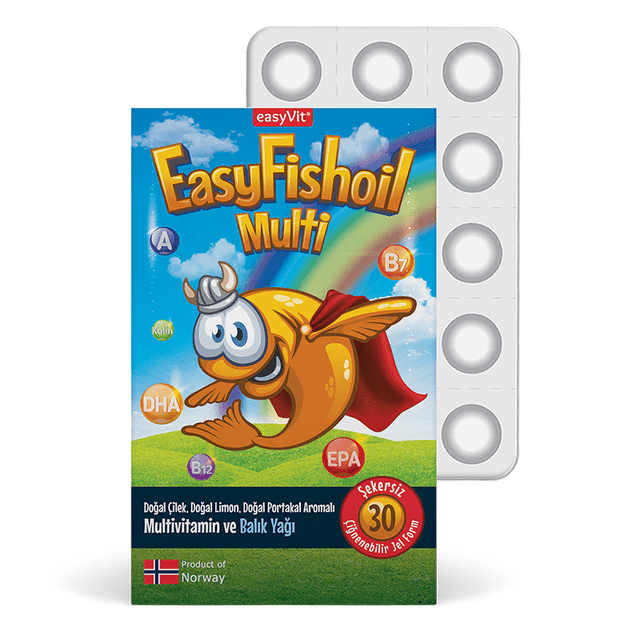 Omega - 3 Fish Oil & Multivitamin - Immunity & Energy Chewable Gel - TryAladdin