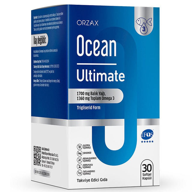 Omega - 3 Fish Oil - Premium Purity & Wellness Support Softgels - TryAladdin