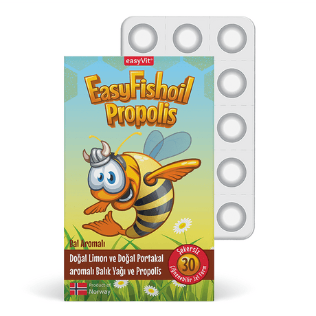 Omega - 3 Fish Oil & Propolis - Immune Support Chewable Gels - TryAladdin