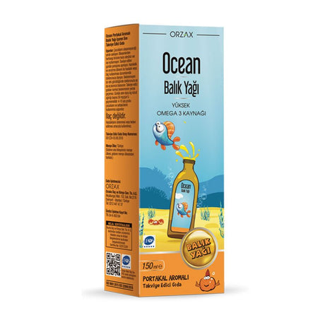Omega - 3 Fish Oil - Pure Children's Health Liquid Supplement - TryAladdin