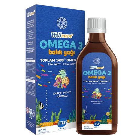 Omega - 3 Fish Oil - Pure Triglyceride Liquid with Natural Fruit Flavor - TryAladdin