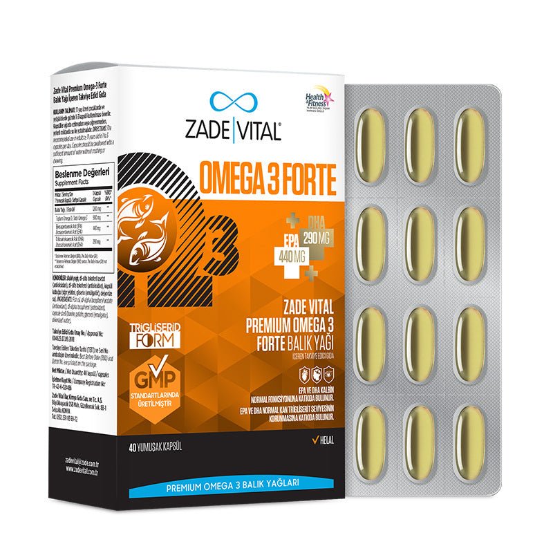 Omega 3 Fish Oil - Triglyceride Form for Purity & Wellness Softgels - TryAladdin