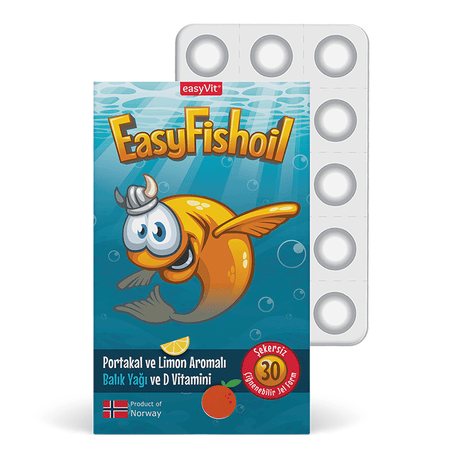 Omega - 3 Fish Oil + Vitamin D - Brain & Immunity Support Chewable Gel - TryAladdin