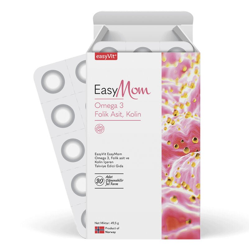 Omega 3, Folic Acid & Choline - Daily Comprehensive Support Chewable Gel - TryAladdin
