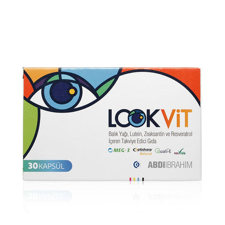 Omega - 3, Lutein & Zeaxanthin - Advanced Eye Health & Antioxidant Support Capsules - TryAladdin