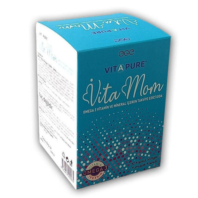 Omega - 3, Multivitamin & Mineral Complex - Daily Vitality Softgels - TryAladdin