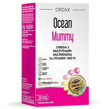 Omega 3, Multivitamin & Multimineral - Comprehensive Daily Support Softgel Capsules - TryAladdin