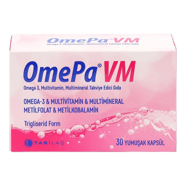 Omega 3, Multivitamin & Multimineral - Daily Wellness Soft Capsules - TryAladdin
