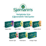 Omega 3 & Vitamin D3 Chewable Gels - Brain, Heart & Immune Support - TryAladdin
