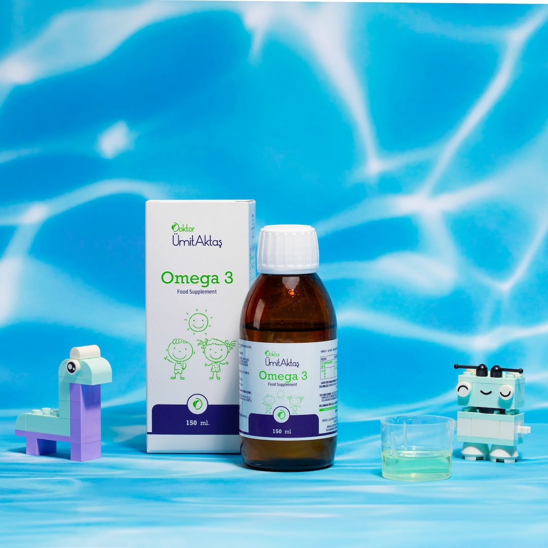 Algae Omega-3 Syrup - Brain & Heart Health Support - Vegan Liquid