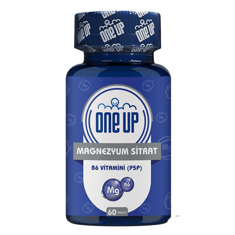 One Up Magnesium Citrate Vitamin B6 (P5P) 60 Tablets