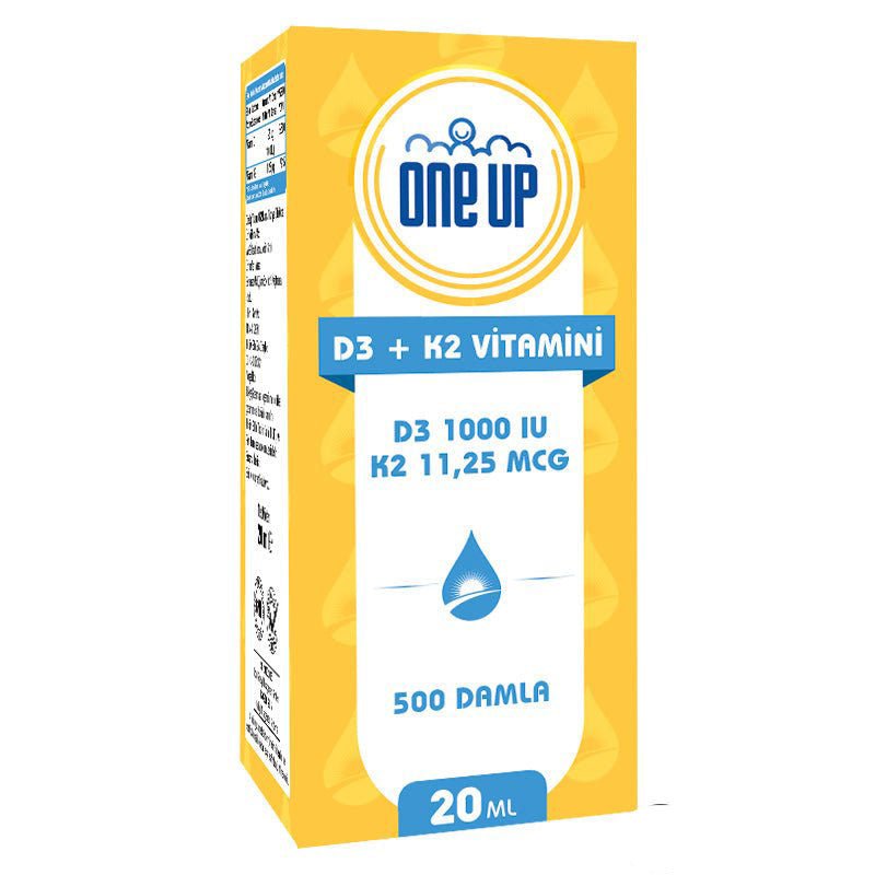 One Up Vitamin D3 + K2 20 ml Drops