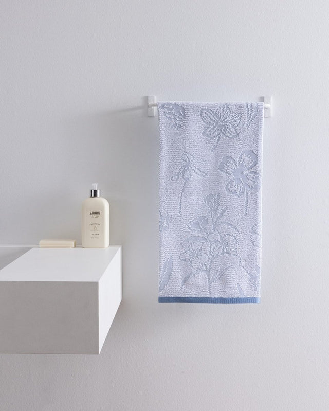Opale Soft Cotton Face Towel - Absorbent Bathroom Hand Towel - TryAladdin