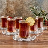 Pasabahce Elysia Professionel 12-delt Tyrkisk Te Glas Sæt - 12 PC