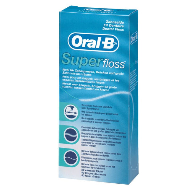 Oral - B Super Floss Dis Ipi - TryAladdin