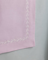 Orane Patterned Dusty Pink Runner Rug - Hallway & Kitchen Area Mat - TryAladdin