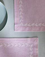 Orane Set of 2 Placemats - Blush Pink Dining Table Mats - TryAladdin