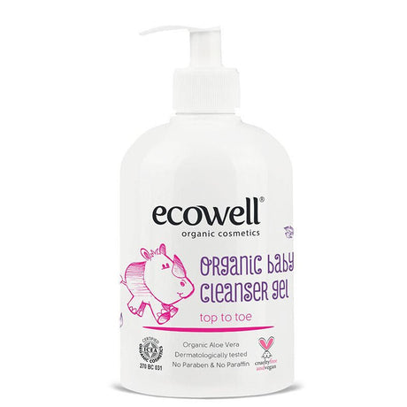 Organic Aloe Vera Baby & Adult Gentle Cleansing Gel - TryAladdin