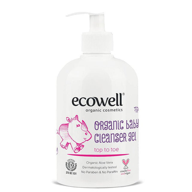 Organic Aloe Vera Baby & Adult Gentle Cleansing Gel - TryAladdin