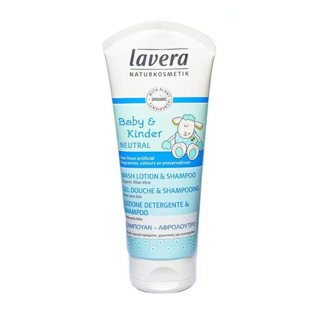 Organic Aloe Vera & Evening Primrose - Gentle Baby Wash & Shampoo for Sensitive Skin - TryAladdin