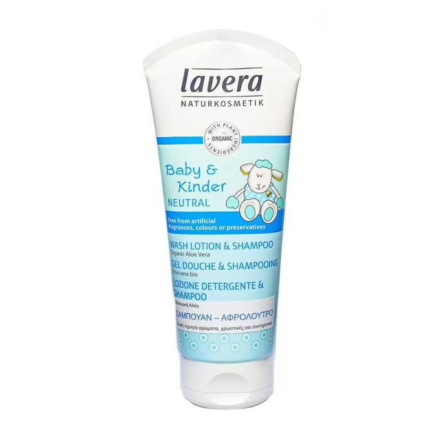 Organic Aloe Vera & Evening Primrose - Gentle Baby Wash & Shampoo for Sensitive Skin - TryAladdin