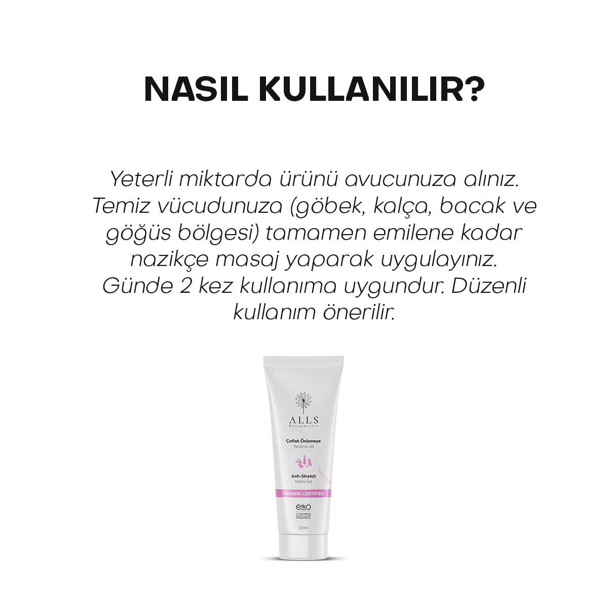 Organic Anti - Stretch Mark Prevention Gel 200ml - TryAladdin
