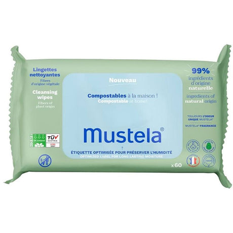 Organic Avocado - Newborn Gentle Cleansing Compostable Wipes - TryAladdin