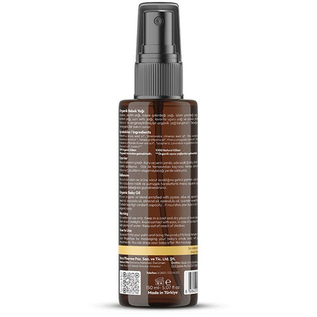Organic Baby Massage Oil - Deep Nourishment & Gentle Skin Protection - TryAladdin