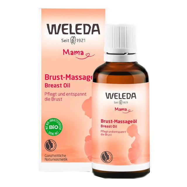 Organic Breast Massage Oil - Soothing Care with Fennel & Lavender - TryAladdin