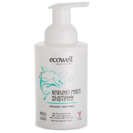 Organic Calendula & Aloe Vera - Newborn Gentle Tear - Free Foam Shampoo - TryAladdin