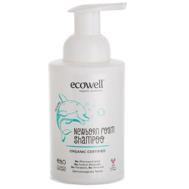 Organic Calendula & Aloe Vera - Newborn Gentle Tear - Free Foam Shampoo - TryAladdin