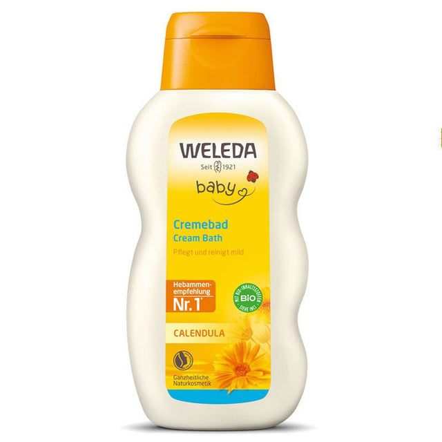 Organic Calendula Baby - Gentle Cleansing & Hydrating Bath Cream - TryAladdin