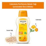 Organic Calendula & Sesame Baby Oil - Gentle Moisturizing & Protection - TryAladdin