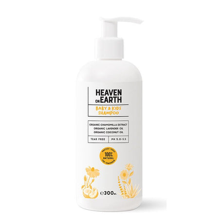 Organic Chamomile & Calendula Baby Shampoo - Gentle, Skin - Friendly Wash - TryAladdin