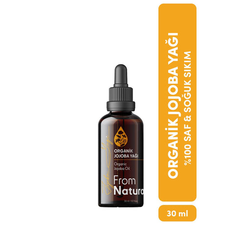 Organic Cold - Pressed Jojoba Oil - Hydrating & Sebum Balancing Facial Oil - TryAladdin