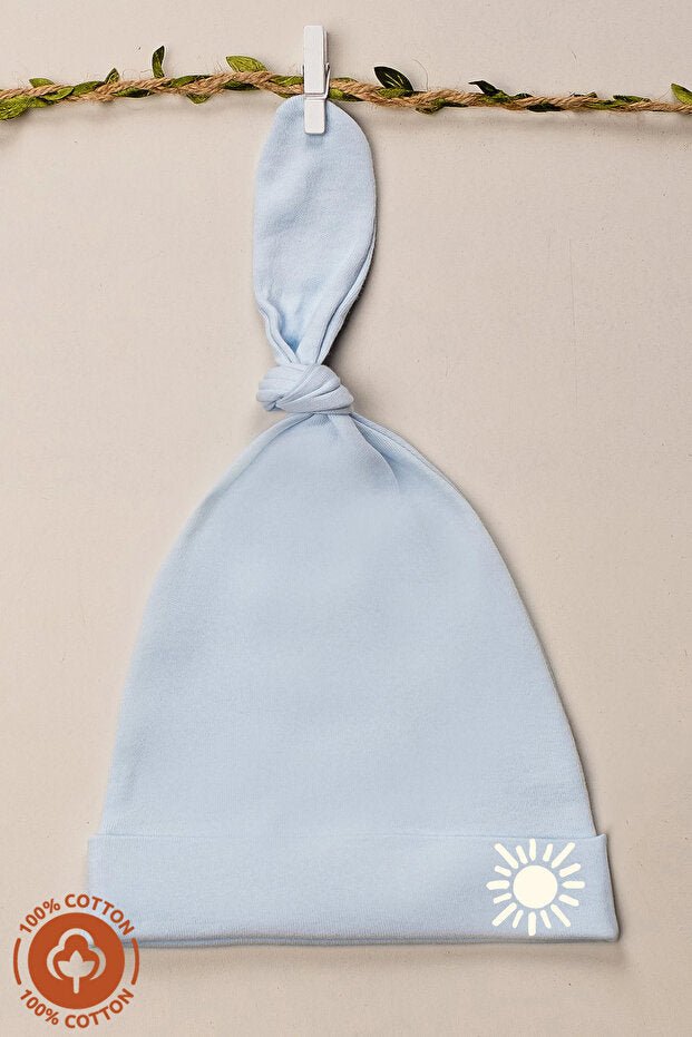 Organic Cotton Baby Bonnet Set - Sun Print 0 (3 - Pack) - TryAladdin
